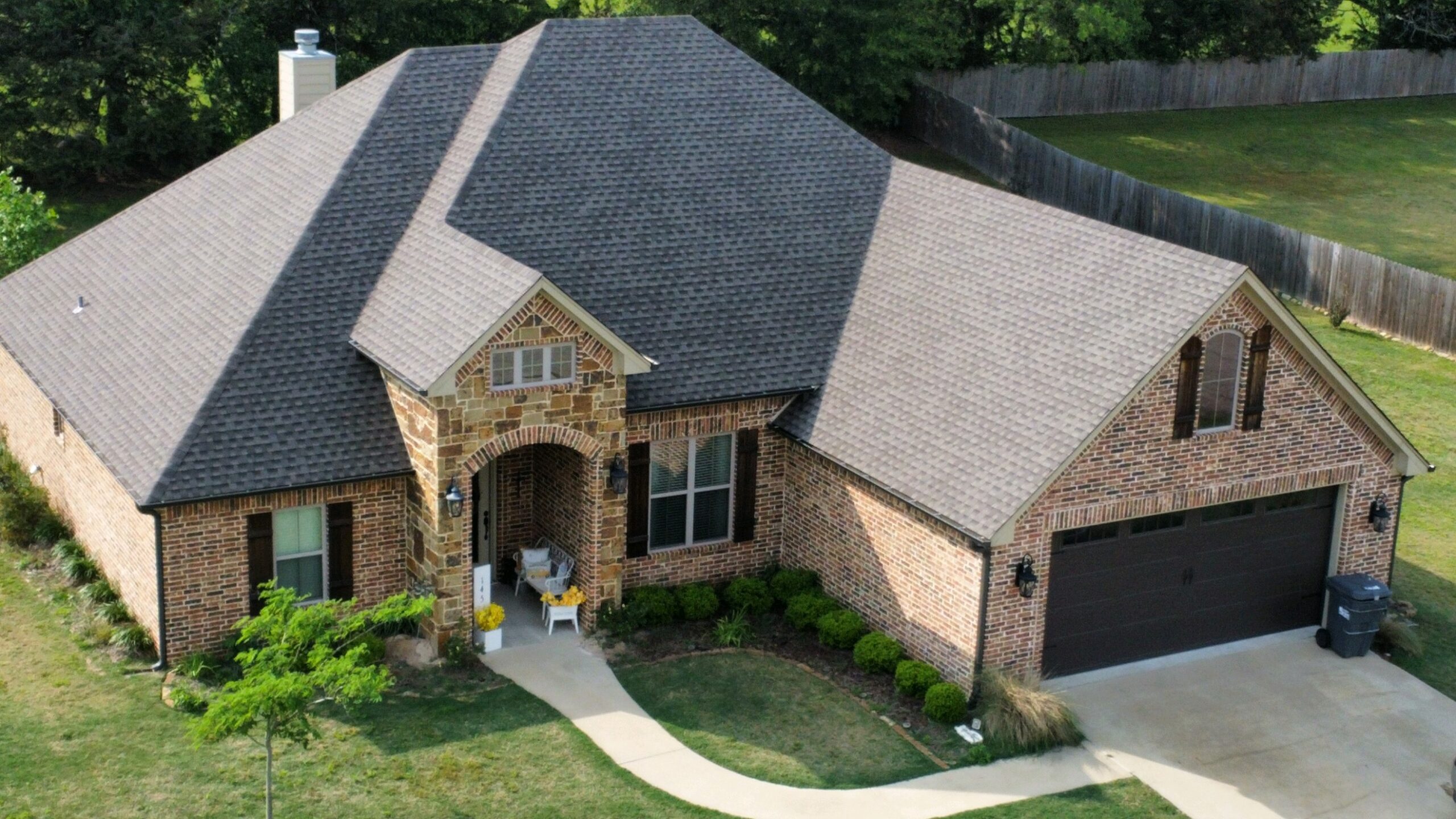 Roof installation by Langford Roofing